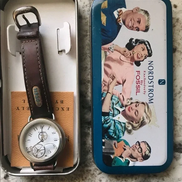 1995 FOSSIL FLOATING GEARS WW-8314 - Picture 7 of 7